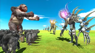 Scourge Evolution VS Army of Goro - Animal Revolt Battle Simulator