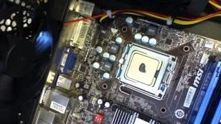How to upgrade/install a socket 775 CPU