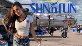 Sun n Fun  2023 Aerospace Expo Aviation Event Walk Through Lakeland Florida