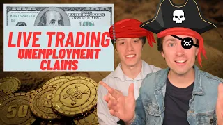 Live Trading Unemployment Claims | GOLD, USD, SPX500 & More!