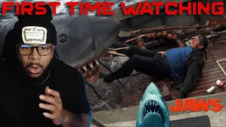 BIGGEST JUMPSCARE EVER!! Jaws (1975)  FIRST TIME WATCHING | MOVIE REACTION