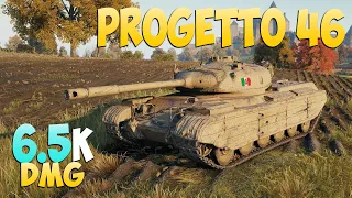 Progetto 46 - 6 Kills 6.5K DMG - Spicy! - World Of Tanks