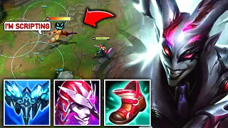 DESTROYING A SCRIPTING EZREAL... AND IT WAS A 4V5! - Pink Ward Shaco