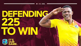 Defending 225 Runs To Win T20 | West Indies vs England | Windies Cricket