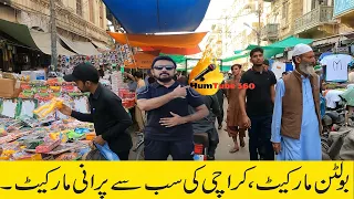 Walking to Boltan Market Karachi's Extreme Busy Streets -  Vlog