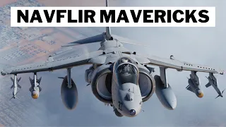 AV-8B Harrier | How To Use The NAVFLIR To Shoot AGM-65F Maverick's