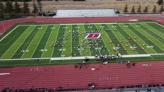 Preview of DHS Irish Guard’s 2022 field show, “Visionary” July 31, 2022 (drone footage)