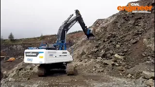 The Hidromek HMK 390 LC Excavator