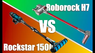 Cecotec Rockstar 1500 vs Roborock H7: Quel est le meilleur aspirateur balai?