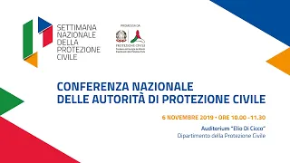 Conferenza Nazionale delle Autorità di Protezione Civile
