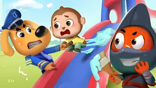 Police Officer, Save Me! | Safety Cartoon | Police Cartoon | Kids Cartoon | Sheriff Labrador