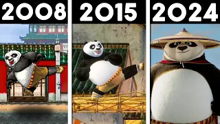 EVOLUÇÃO do KUNG FU PANDA nos GAMES