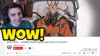 Shroud Reacts to NEW HERO Sigma Origin Story | Overwatch - [NEW HERO – COMING SOON] Sigma!