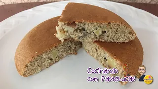 No puedo dejar de comer este PAN de AVENA con MANZANA en Sartén, DELICIOSO! # 205