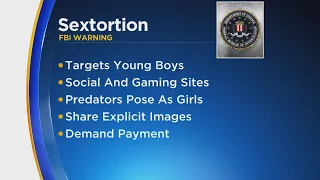 FBI warns of steep rise in sextortion cases targeting boys