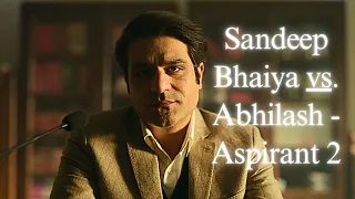 Sandeep Bhaiya vs. IAS Abhilash | Aspirant 2 Finale Scene
