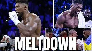 Anthony Joshua Has MELTDOWN After Usyk LOSS