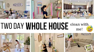 *TWO DAY* WHOLE HOUSE CLEAN & ORGANIZE WITH ME 2020 // CLEANING MOTIVATION // Jessica Tull cleaning