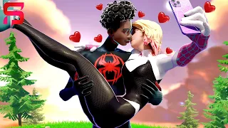 Miles Morales FALLS IN LOVE.. Fortnite