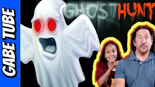 GHOST HUNT EVOLUTION HALLOWEEN TOY REVIEW Laser Ghost Hunt Game FAMILY FUN PLAY TIME Gabe Tube TV
