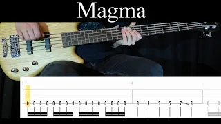 Magma (Gojira) - Bass Cover (With Tabs) by Leo Düzey