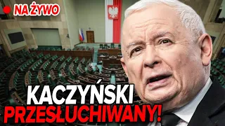 [Komisja Śledcza] Przesłuchanie Jarosława Kaczyńskiego [NA ŻYWO]