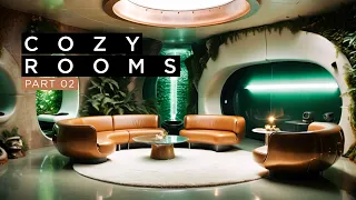 🎧 Smooth scifi ambient music playing in a futuristic interior