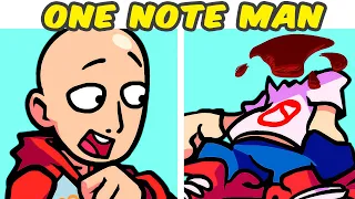 Friday Night Funkin' VS One Note Man / Saitama One Shot Week (FNF MOD/One Punch Man Anime)