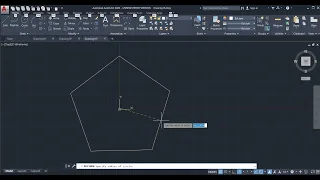 AutoCAD Tutorial: Drawing Polygons with Given Sides and Edge Length