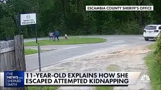 11-year-old explains how she escaped attempted kidnapping