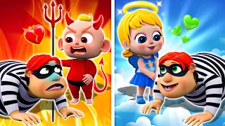 Angel or Demon Song - Baby Songs - Kids Song & Nursery Rhymes | Songs Little PIB