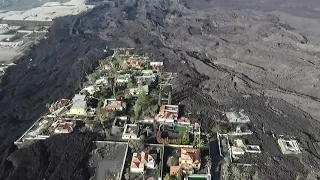 Vuelo de dron | Volcán La Palma | 14/12/21 - 10:00h