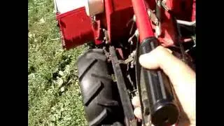 Boaz Mini Combine Operation Guidance -- gas engine