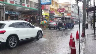Pattaya Rain Thunder Today Soi Buakhao 11May 2024