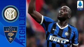 Inter 4-0 Lecce | Lukaku scores on debut to send Inter top | Serie A