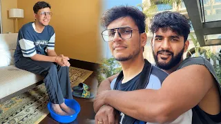 Nischay Aur Abhishek Ne Kiya Ice-Bucket Challenge in Chennai