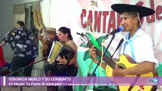 VERONICA MERLO y SU CONJUNTO | #3 FIESTA DE LA ALPARGATA | G. Monteverde - Fcio. Varela 17-03-2024👍