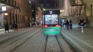 Helsingin raitiolinja 4 Katajanokka-Munkkiniemi 🌃 Helsinki tramline 4 🌃 @hslhrt @HKLHST