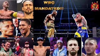 WBC MANDATED FIGHTS - WILDER VS RUIZ - PLANT VS BENAVIDEZ - STEVENSON VS CRUZ AND MUCH MORE🔥 #TWT