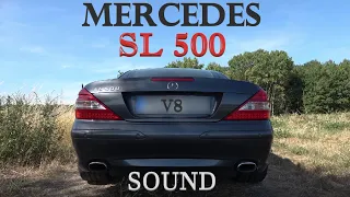 Mercedes SL 500 R230 V8 Sound