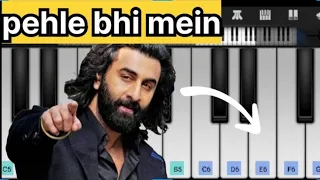 how to play "pehle bhi main" on piano