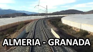 Cab Ride - Rail View Train from Almería to Granada