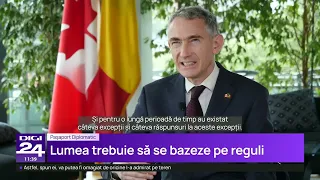 Pașaport diplomatic. Ambasadorul Canadei: România nu trebuie să se considere o țară mică