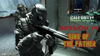 Call Of Duty 4 Modern Warfare Mission 14 (Sins of the Father) Gameplay and Walkthrough