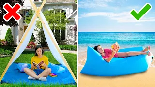 COOL GADGETS FOR A PERFECT VACATION || Useful Hacks For Hot Summer Days by 5-Minute DECOR!