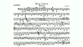 King Cotton March by John Philip Sousa - Bass