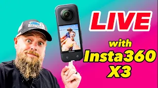 How to go LIVE with INSTA360 X3