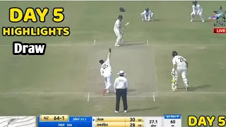 India vs New Zealand 1st Test Day 5 Highlights|India vs New Zealand Day 5 Highlights|IND vs NZ