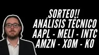 SORTEO + ANALISIS TECNICO #CEDEARS CON #TRADINGVIEW - #AAPL #MELI #INTC #AMZN #XOM #KO