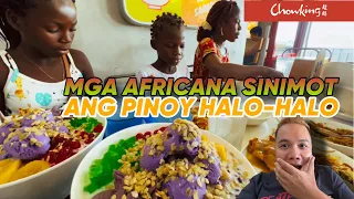 GRABE ANG REACTION NILA NG NATIKMAN ANG PINOY HALO HALO